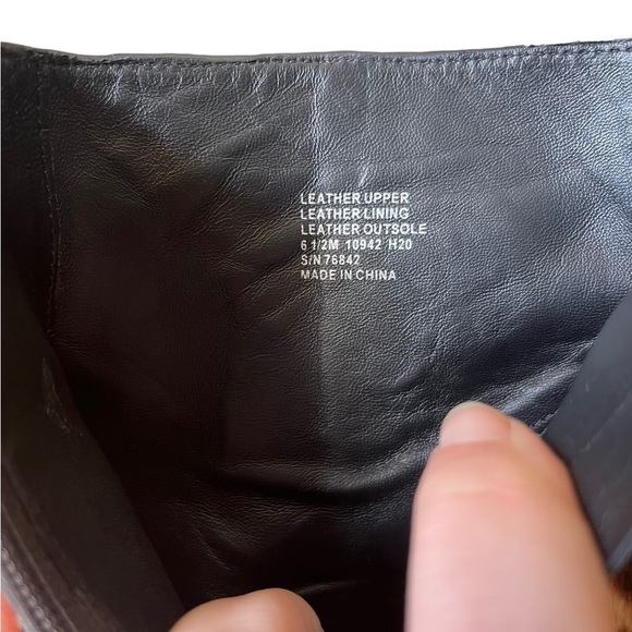 NWOT- Tory Burch Brooke Calf-hair Ankle Boots 6.5 - Picture 8 of 10